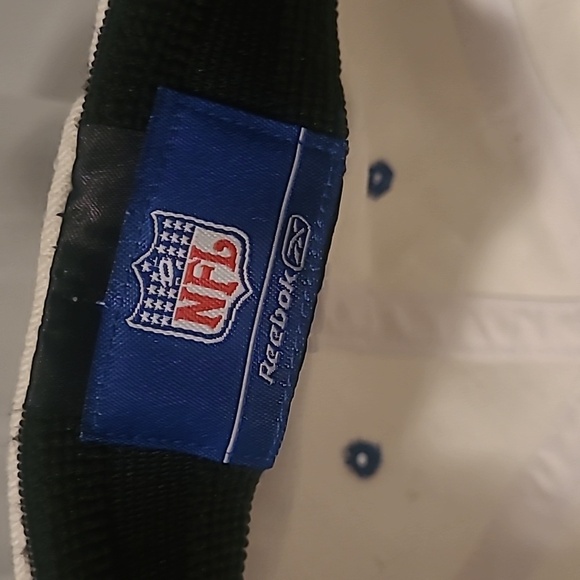 Autographed Super Bowl XL 40 2006 Football Cap Seahawks vs Steelers Collectible - Picture 9 of 10